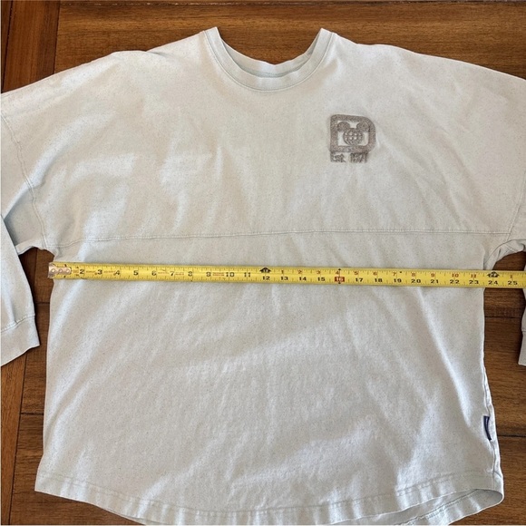 Walt Disney World Retro “D” Blue Spirit Jersey Long-Sleeve Tee XL 1971 Logo - Picture 6 of 11